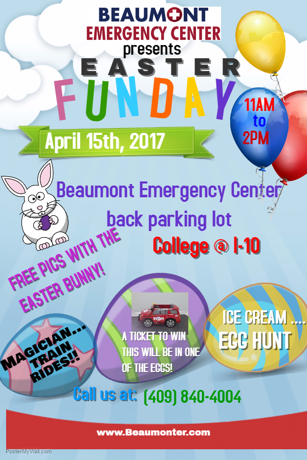 Easter Funday 2017 at Beaumont Emergency Hospital