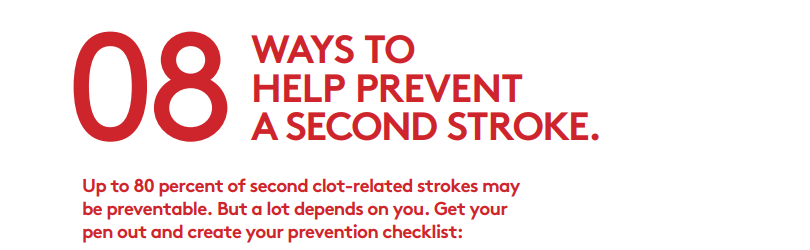 8 Ways to Help Prevent a Second Stroke