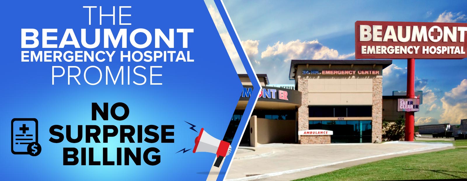 Beaumont Emergency Hospital - No Surprise Billing