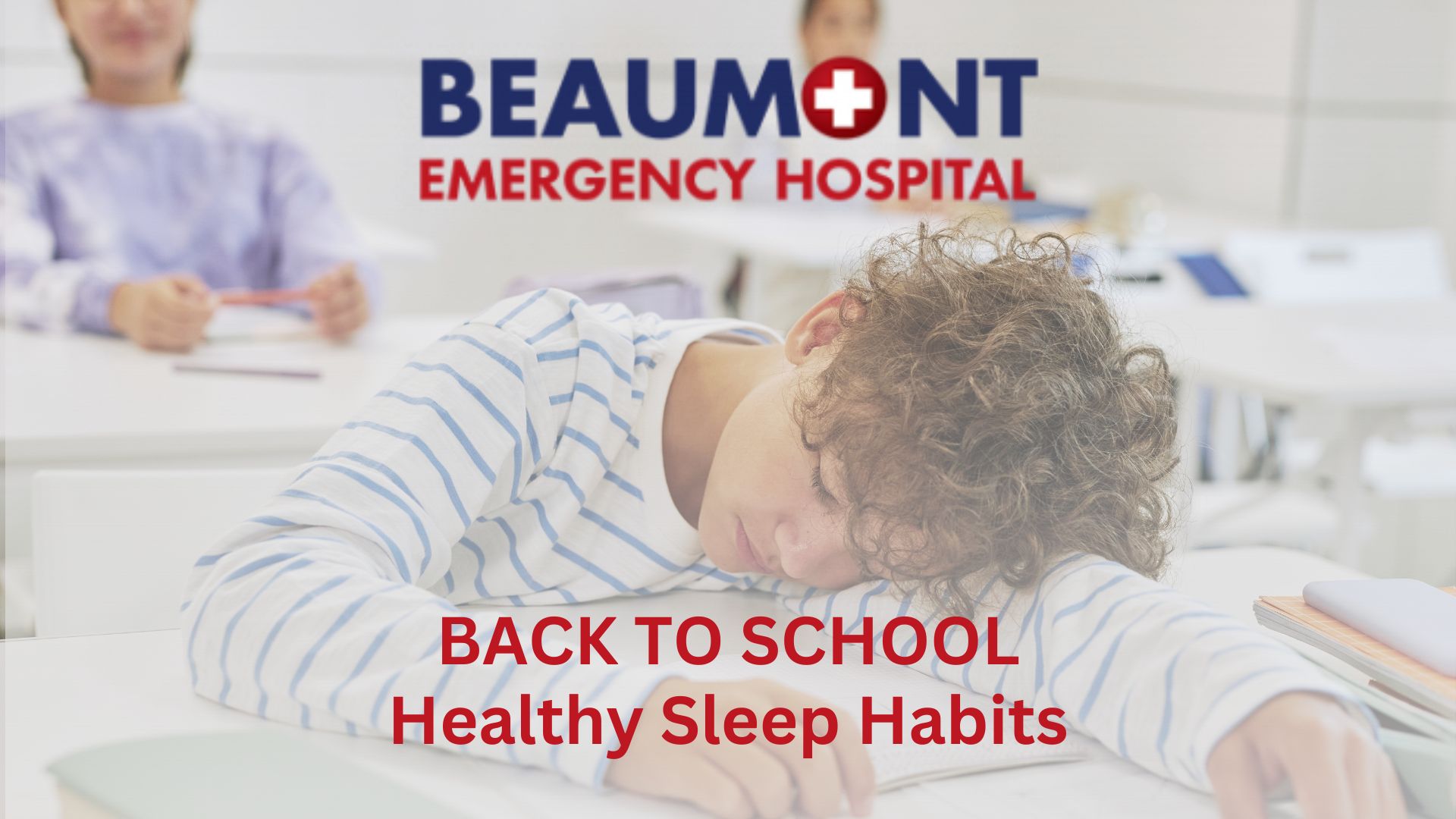 Back to School Healthy Sleep Habits