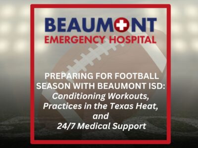 Preparing for Football Season with Beaumont ISD