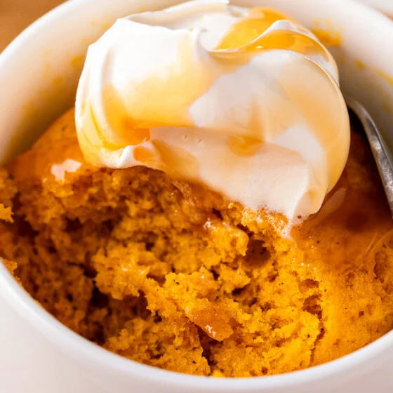 Pumpkin Spice Mug Cake - Beaumont Emergency Hospital